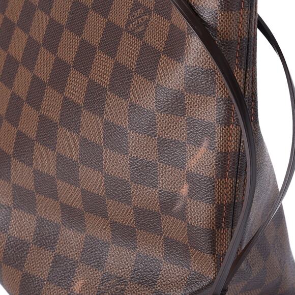 Louis Vuitton Neverfull MM Tote Bag N51105 Ebene Damier Canvas - Picture 7 of 9